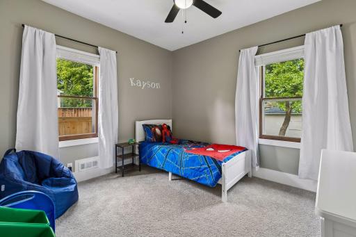 Second main level bedroom also with abundant natural light
