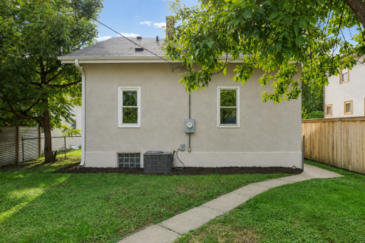 New exterior paint and landscaping