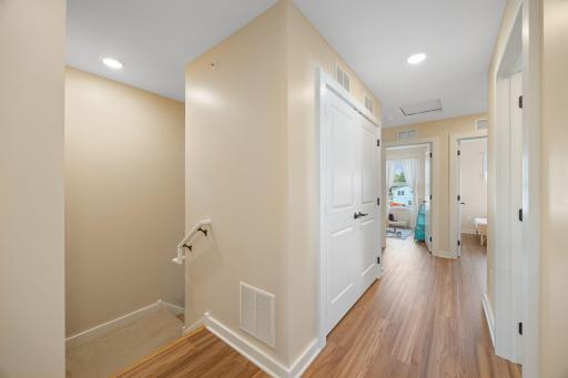 Bedrooms #1 and #2 (laundry is in behind the double doors to the left)