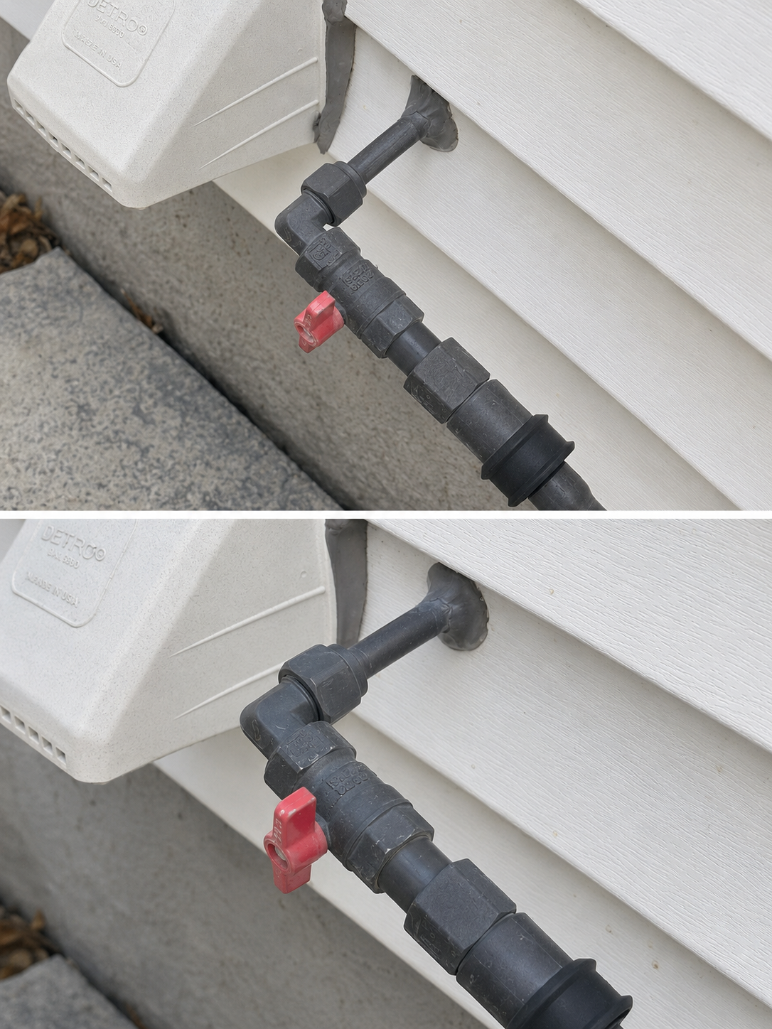 The patio is complete with a gas line hookup for a grill—perfect for convenient outdoor cooking and entertaining without the hassle of propane tanks.