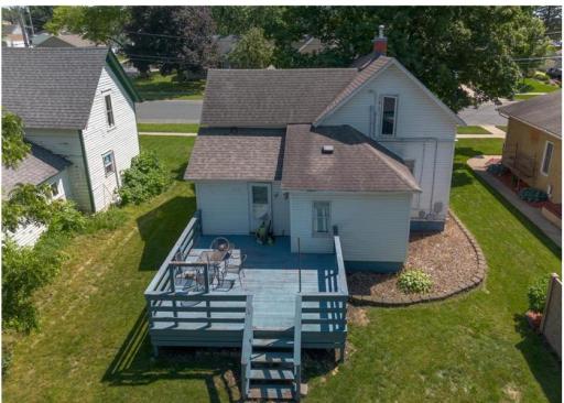 Drone house view