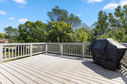 Plenty of room for outdoor dining, entertaining and summer gatherings.