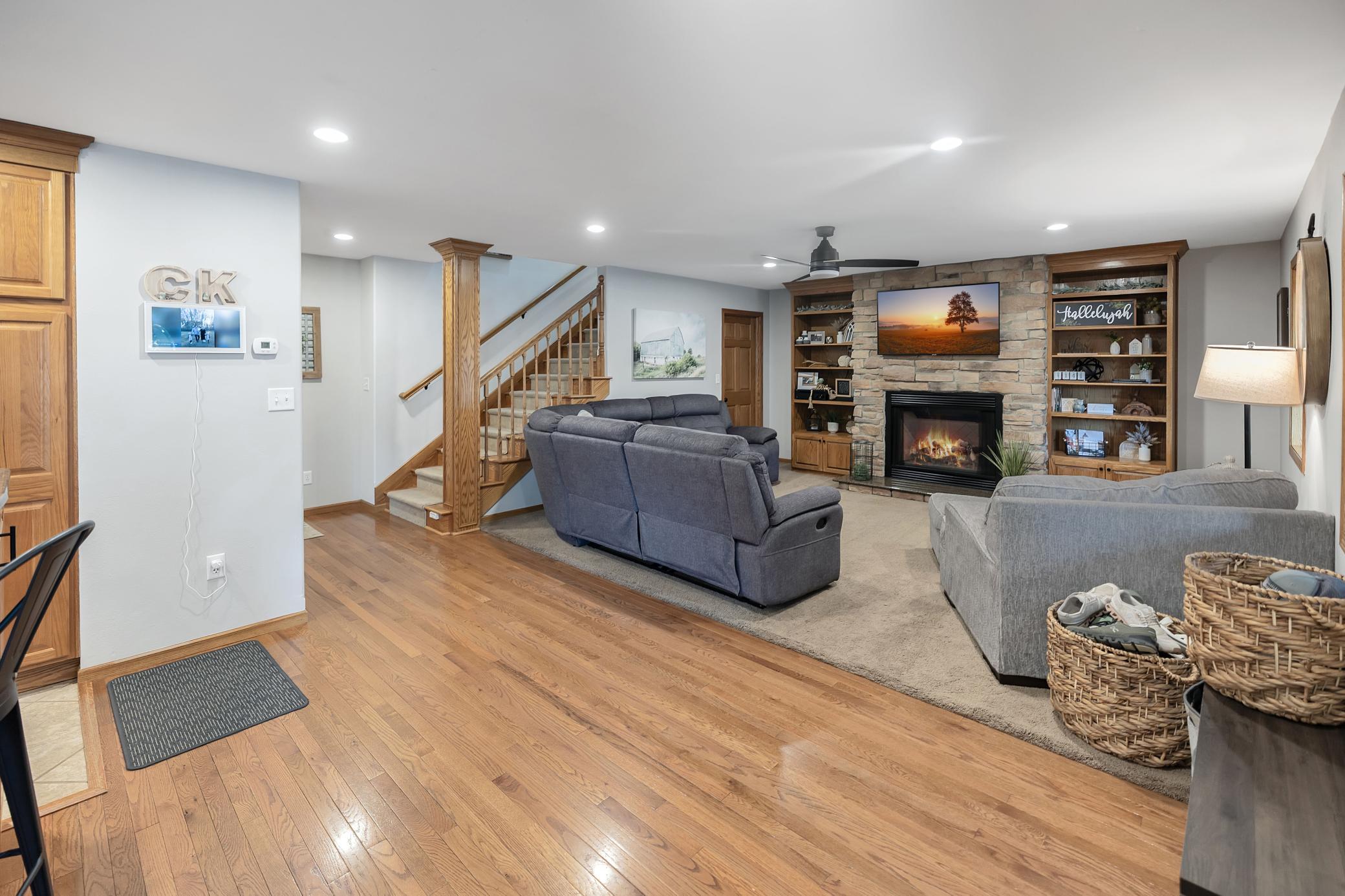 Beautiful hardwood flooring