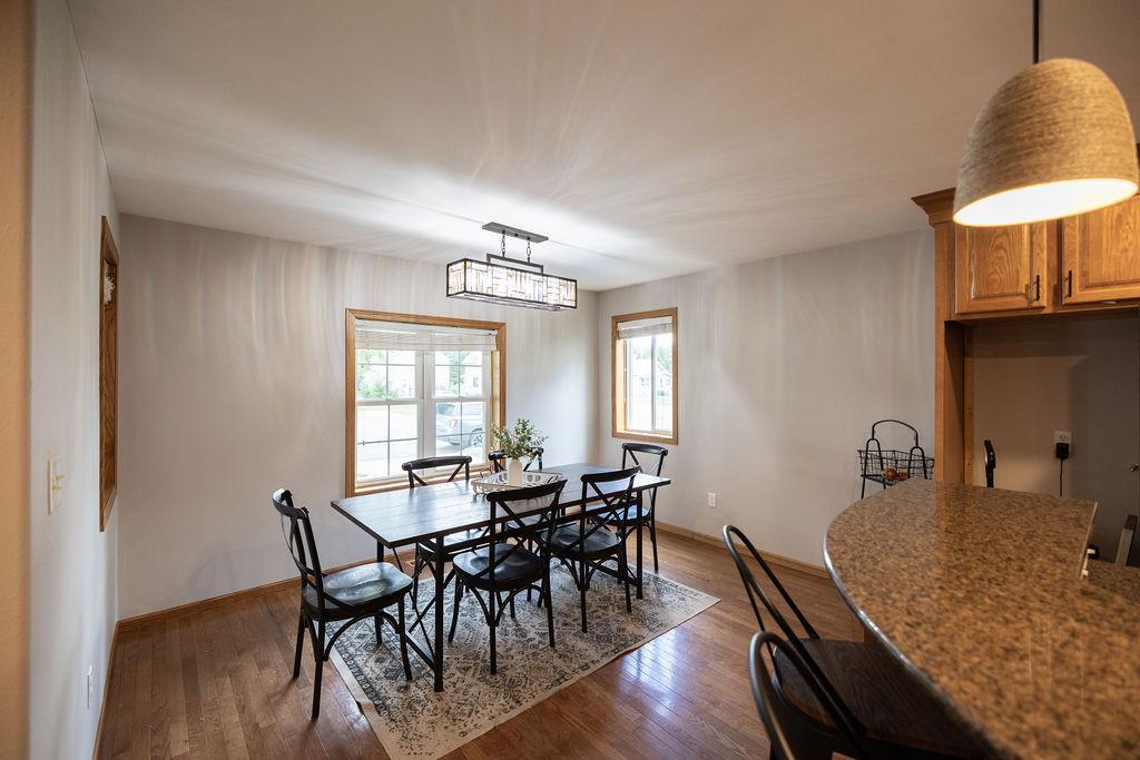 Formal dining area