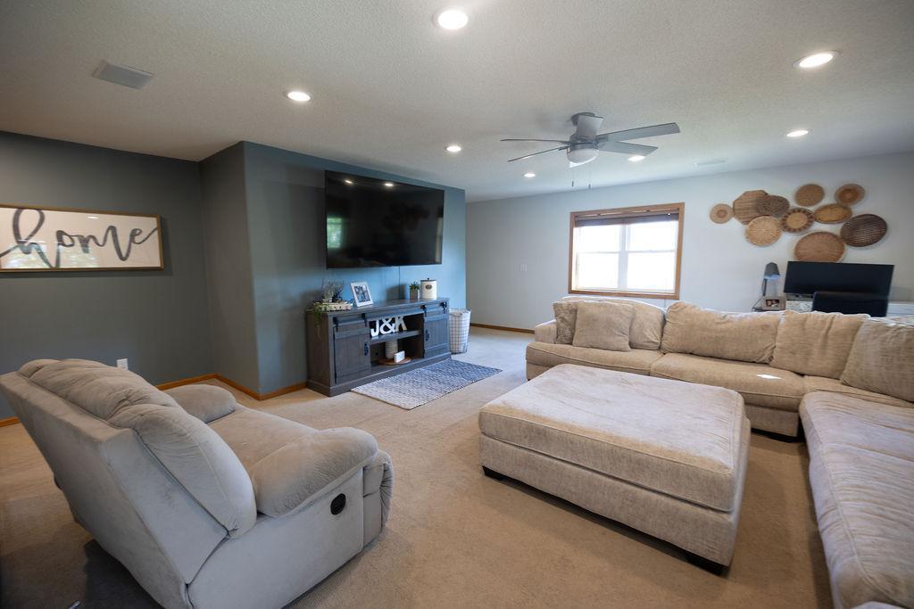Maybe this is the spot for movie night or watching the game