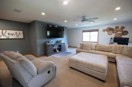Maybe this is the spot for movie night or watching the game