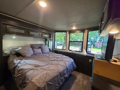 Primary Bedroom with King Sized Bed!