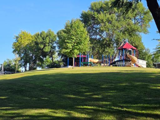 Playground is fun for old and young alike
