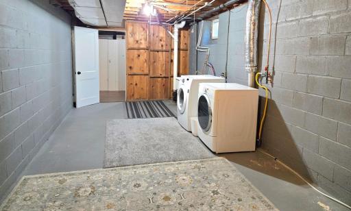 Basement Storage Room