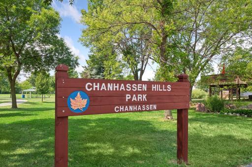 Within just steps of the home is Chanhassen Hills Park