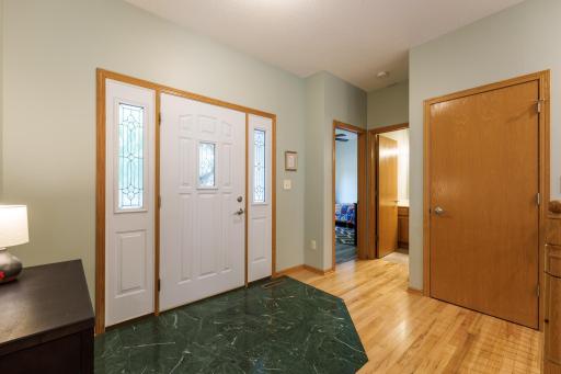 The main level has a primary bedroom suite plus a 2nd bedroom and full bath.