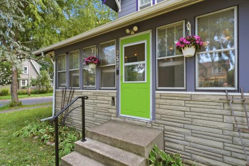 Love the character of the green door.