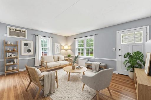 Living room Virtual Staging Photo
