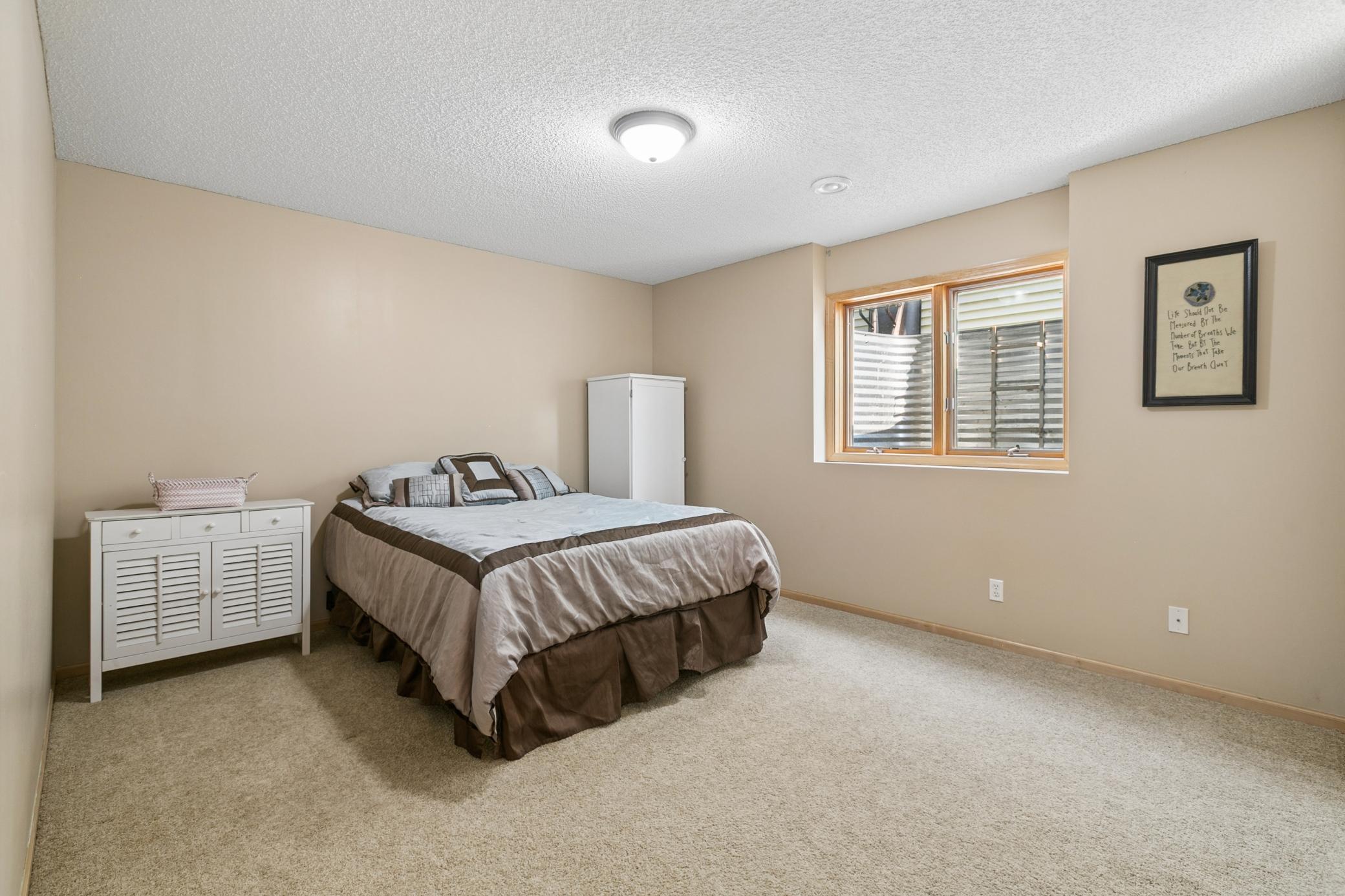 4th bedroom w/egress window. You'll find all bedrooms and roomy!