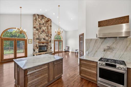 Wide open floor plan with tons of natural light and easy access to your deck for indoor outdoor entertaining.