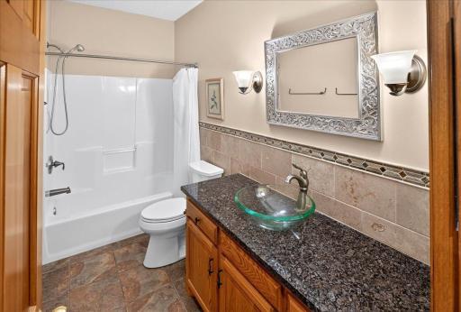 Another full bathroom on the main level.