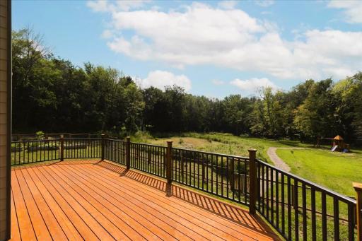 The most perfect space for morning coffees and backyard BBQs. These views never get old.