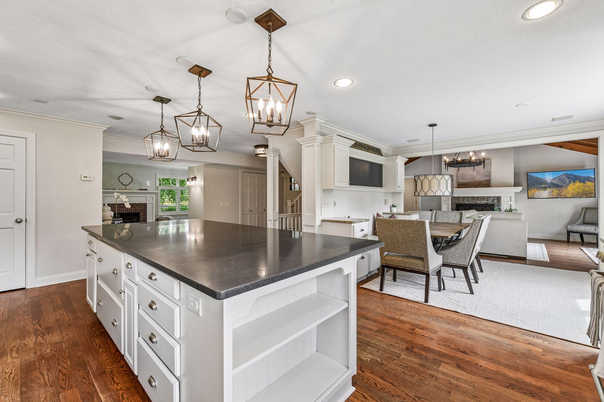 Convenient dining area steps away