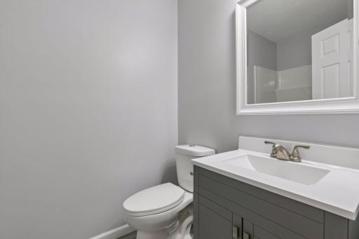 3/4 bathroom in the basement