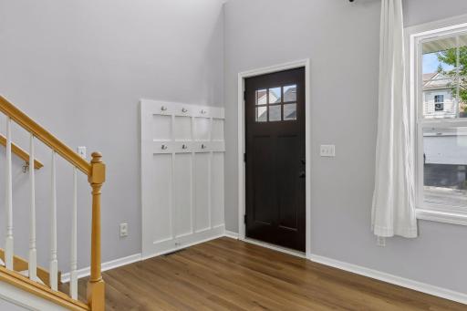 Bright & open entryway