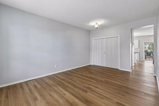 Large closet for ample storage