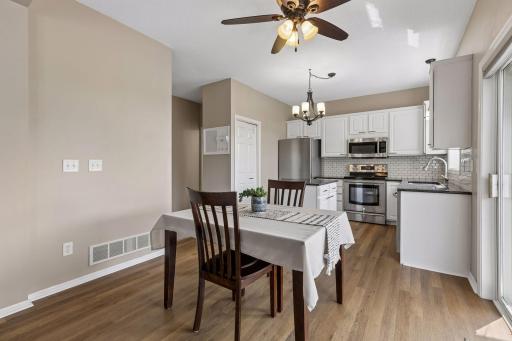 Kitchen/Dining Room combination