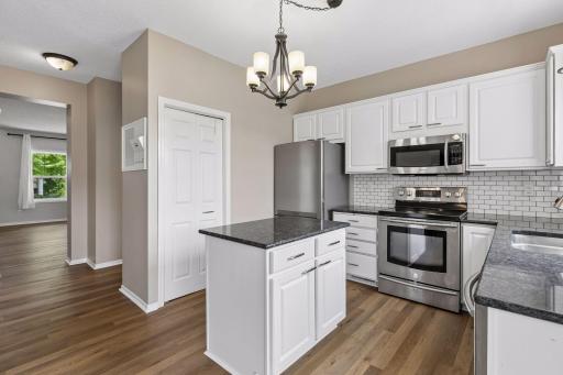 Spacious pantry for extra storage