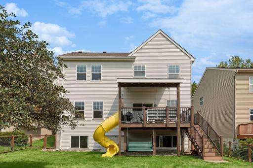 Who doesn't want a slide off their deck?!