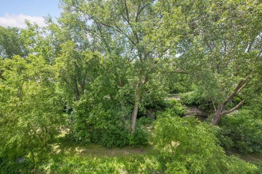 Your views are of Nine Mile Creek and biking and walking paths.