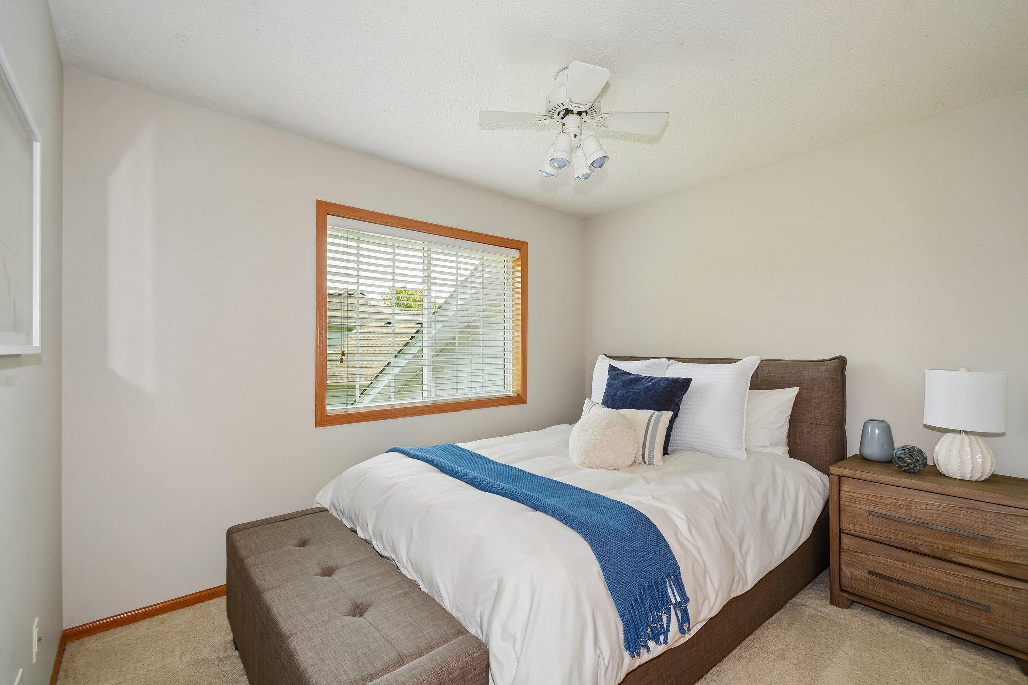 Bedroom 2 on the upper level.