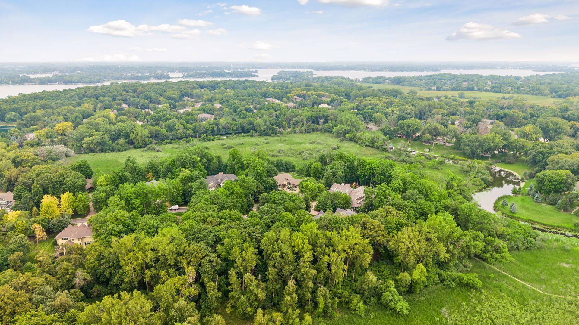 View of home with open area.