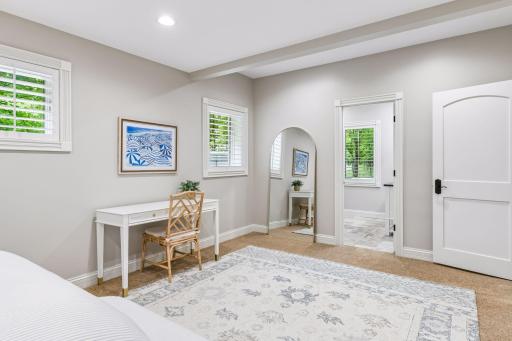 Bedroom 4 offers generous space and features its own ensuite bathroom.