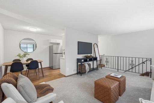 Bright, open living