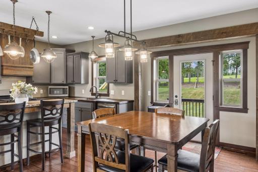 Dining Area with Golf Course View