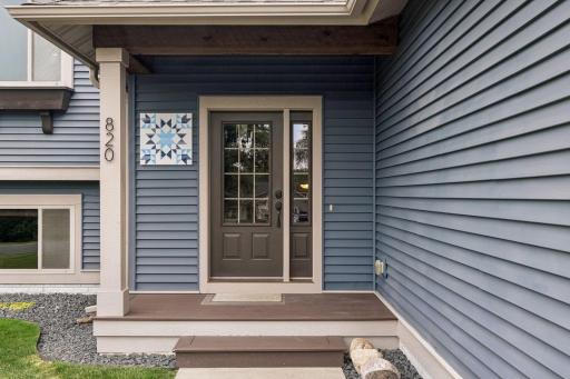 Inviting Front Entrance