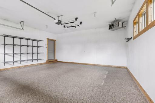 Garage Interior -- Insulated and Heated