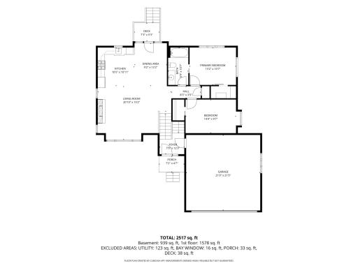 Main Level Floor Plan