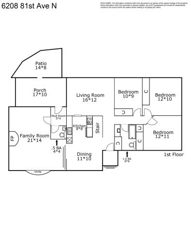 6208 81st Avenue N, Brooklyn Park, MN 55443