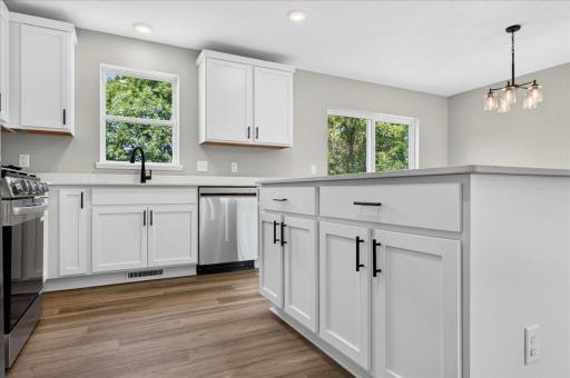 Photo taken of another home with similar plan and finishes.