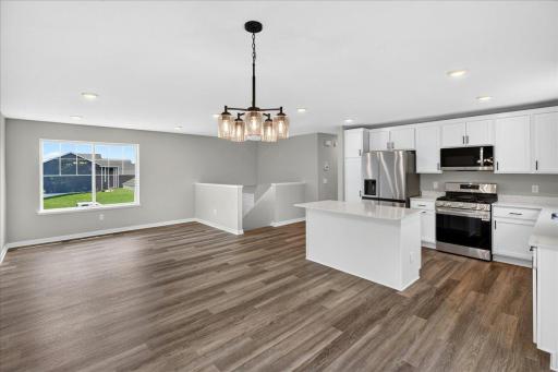 Photo taken of another home with similar plan and finishes.