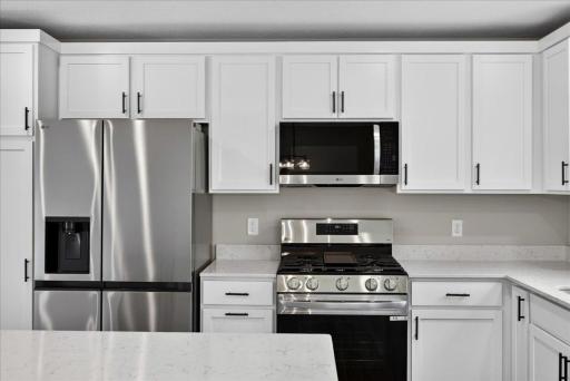 Photo taken of another home with similar plan and finishes.