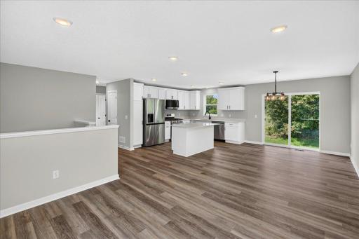Photo taken of another home with similar plan and finishes.