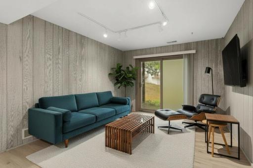 Lower Level Amusement - Virtual Staging