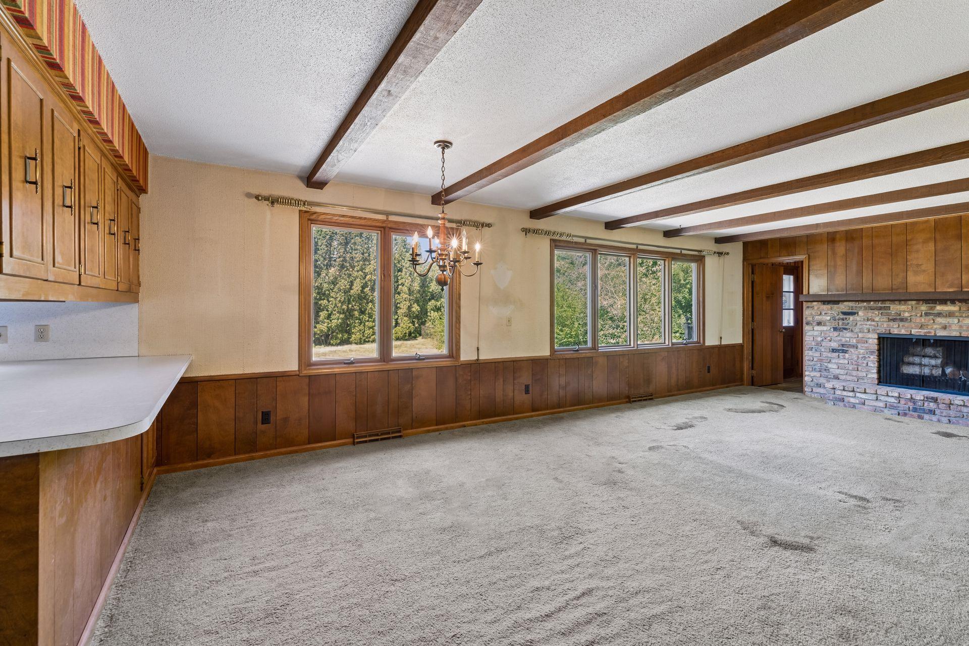Family Room with Room for Informal Dining