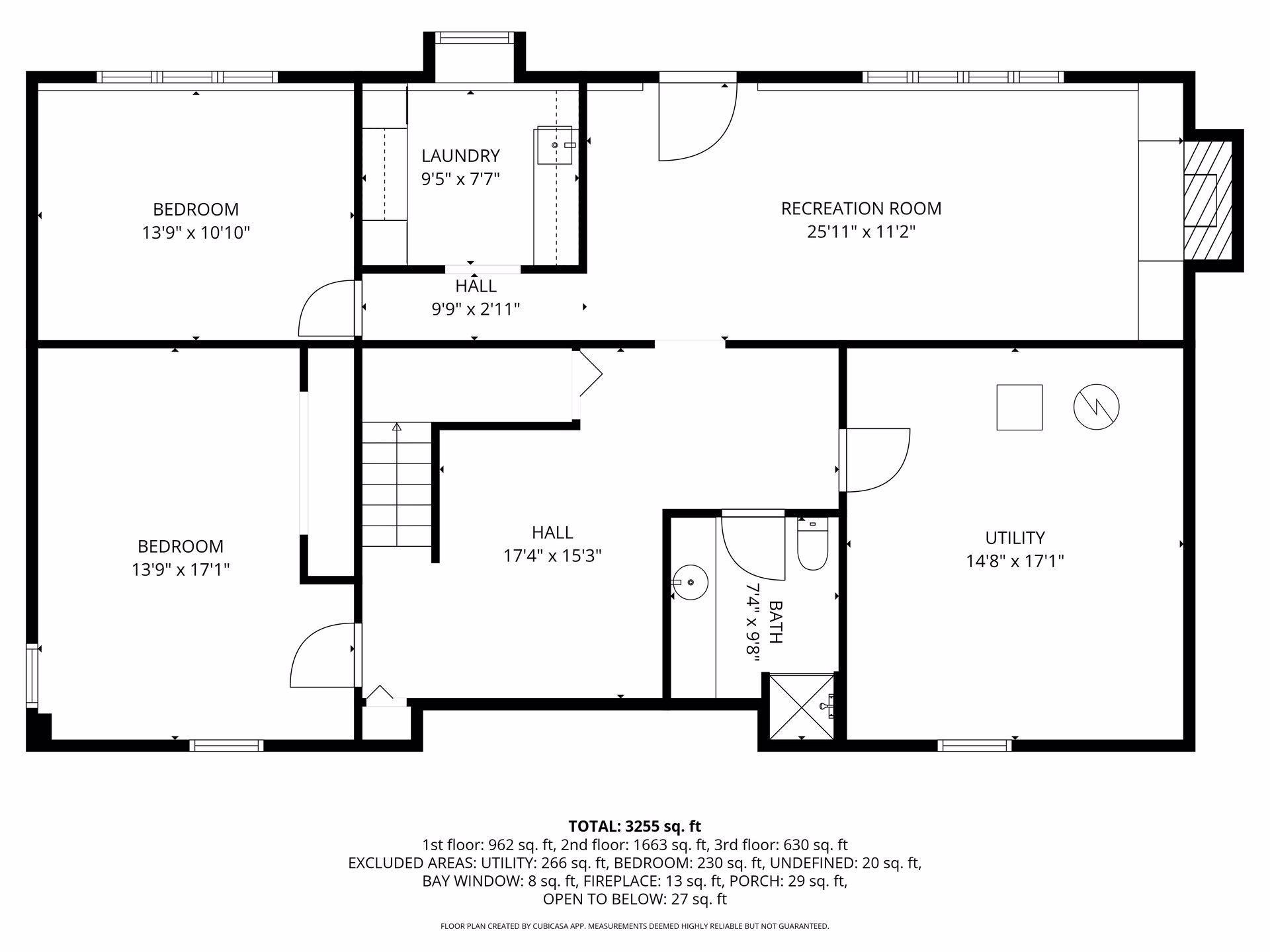 Lower Level Floor Plan