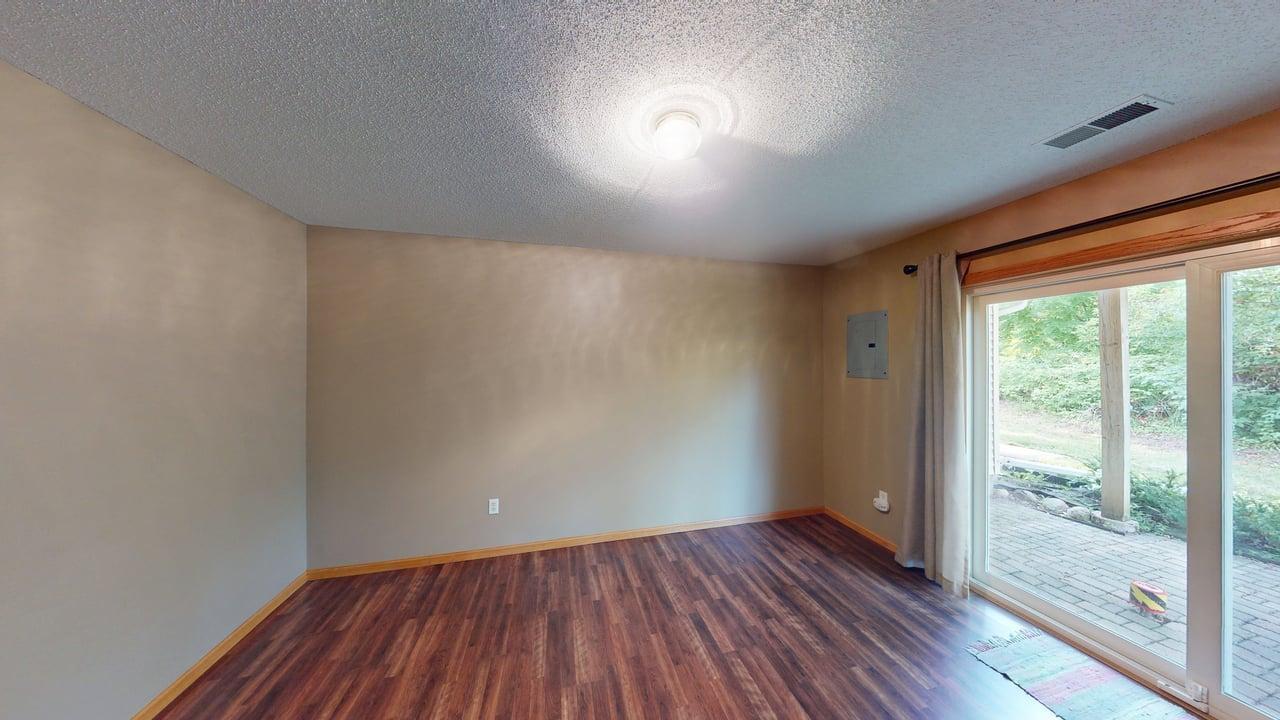 Family room w/walkout to patio
