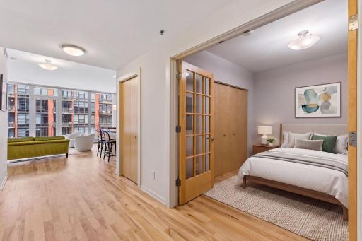 Virtually Staged Second Bedroom/Office/Flex Space