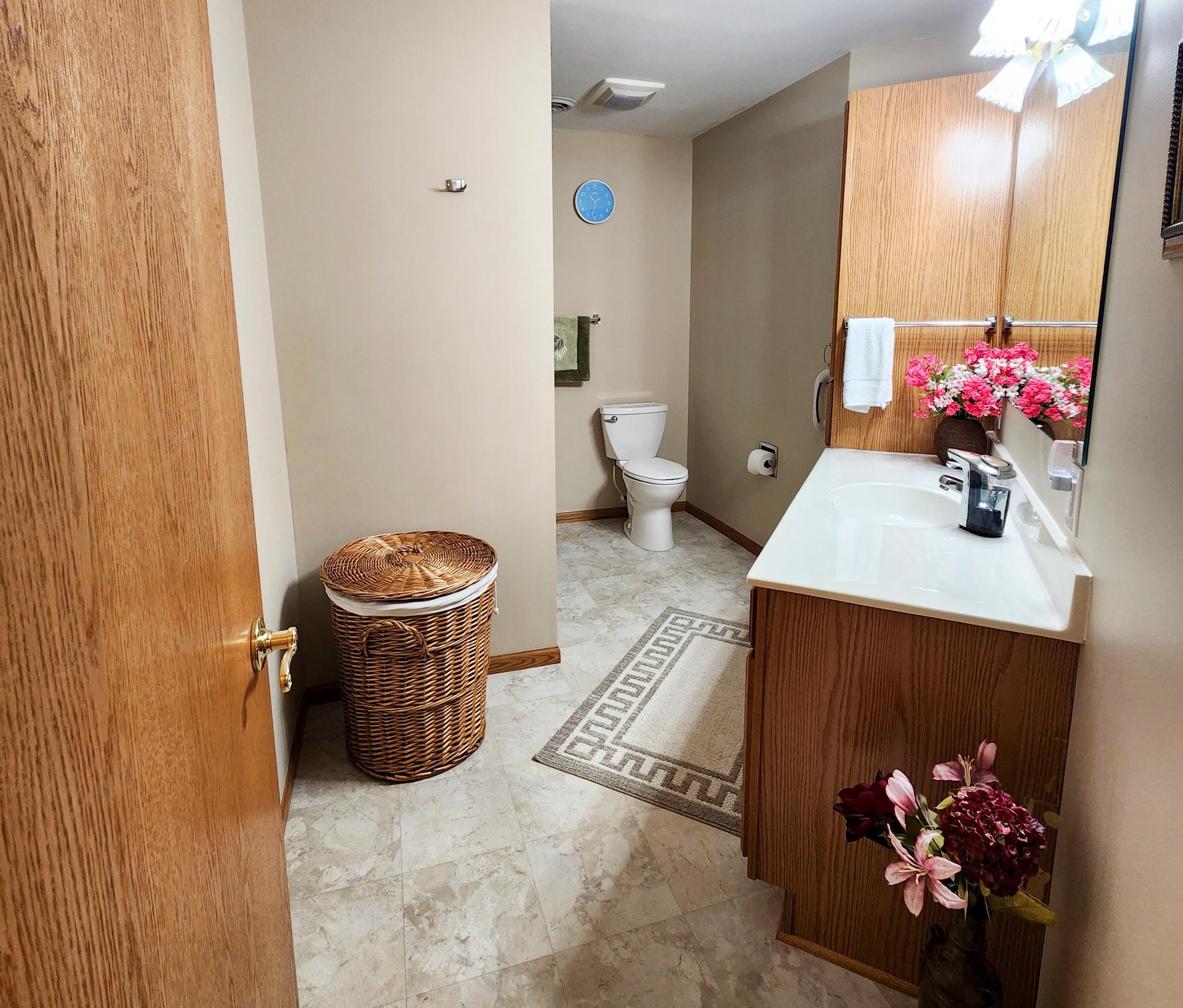 3rd Bathroom in the Lower Level