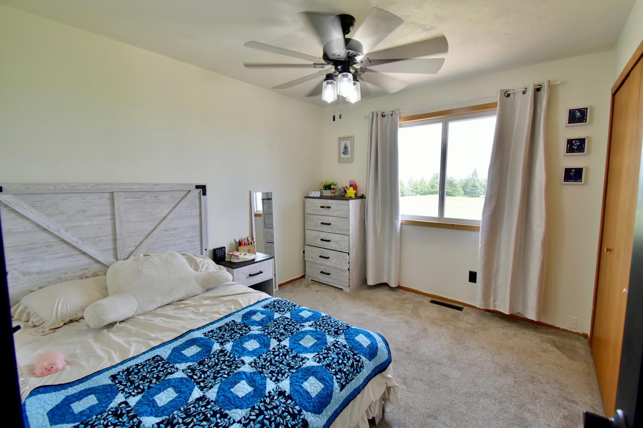 Second bedroom on the main level - very spacious!