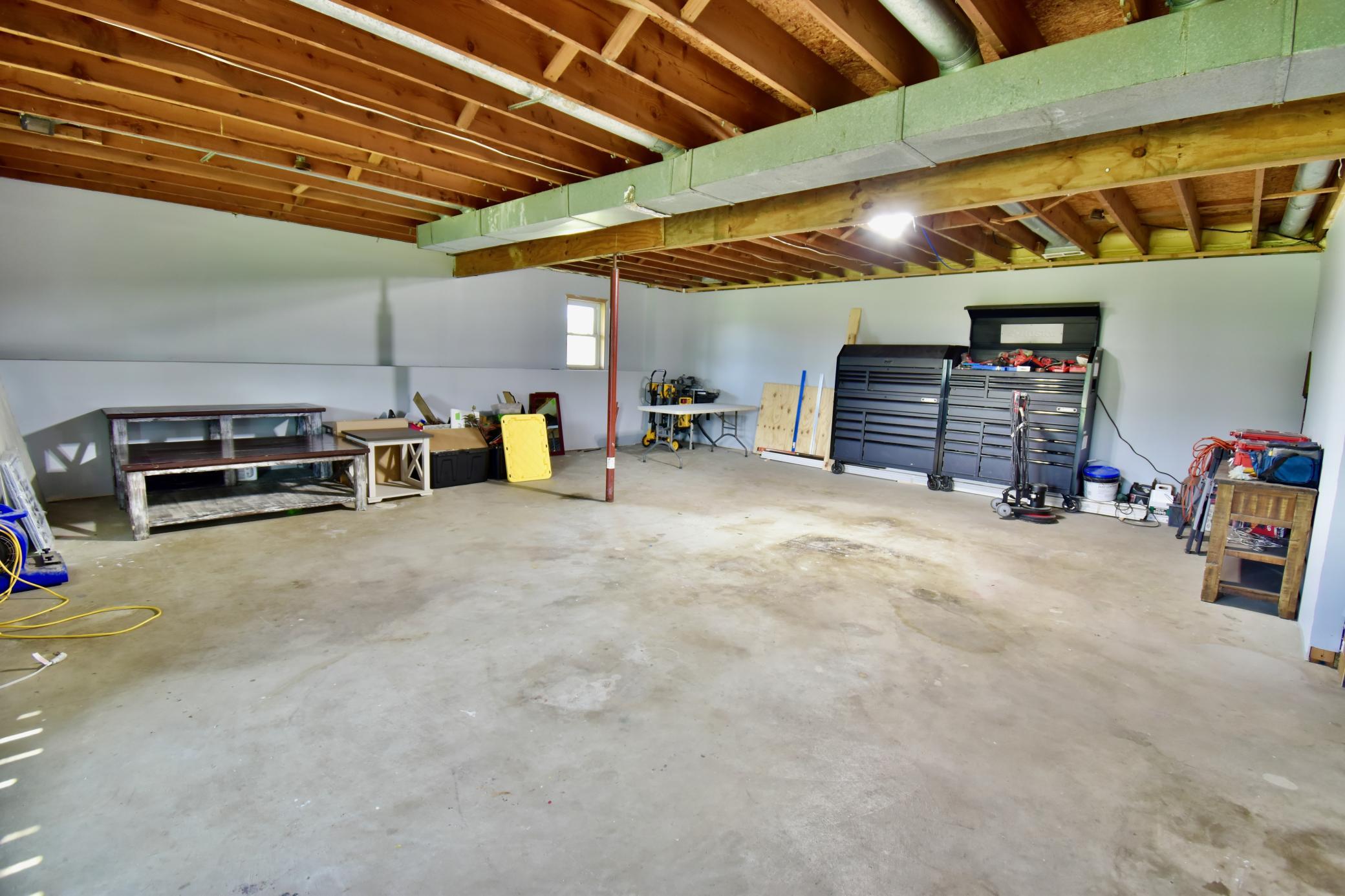 Use your imagination to create a theater area, a game room, a family room or crafting area!